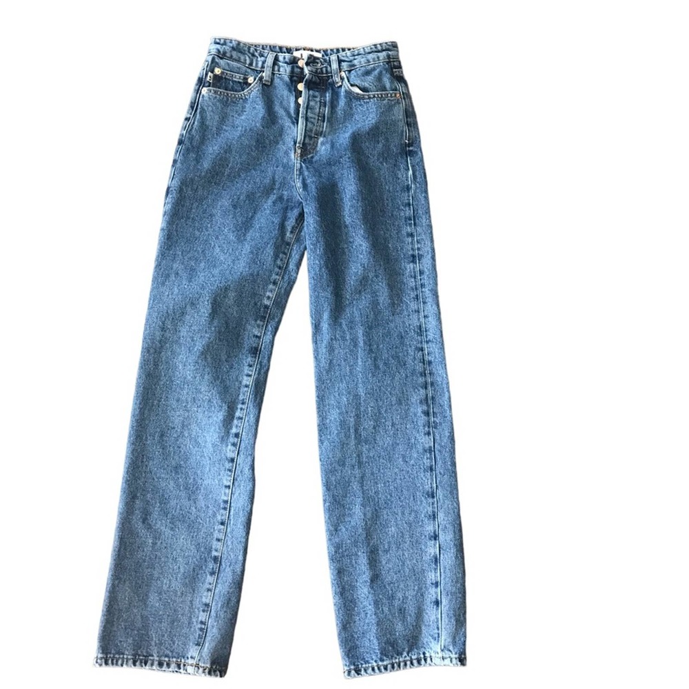 Lovers and Friends Ryan High Rise Loose Straight Jeans - Picture 2 of 9